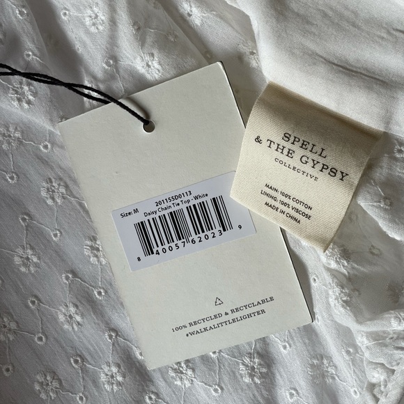 Spell | Daisy Chain Tie Top | M - Picture 12 of 14